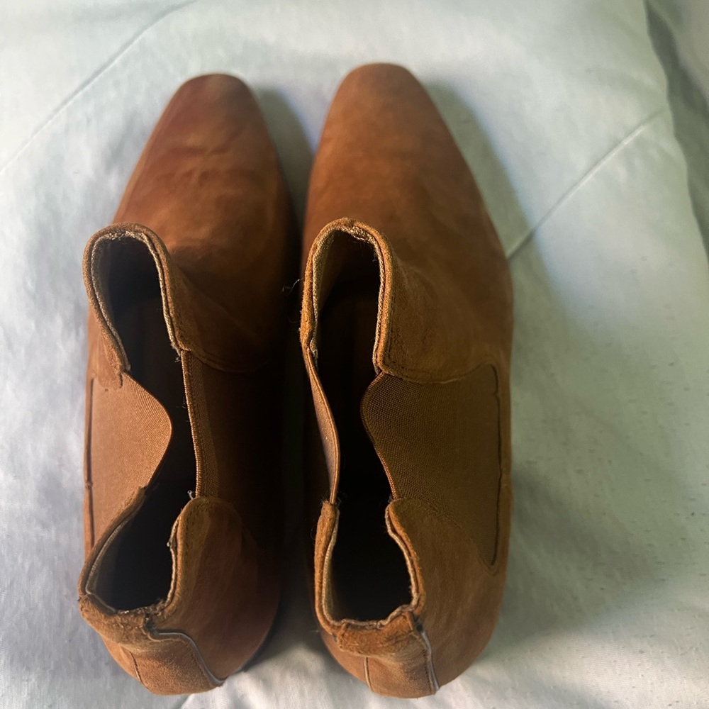 Aldo Brown Leather Boat Shoes